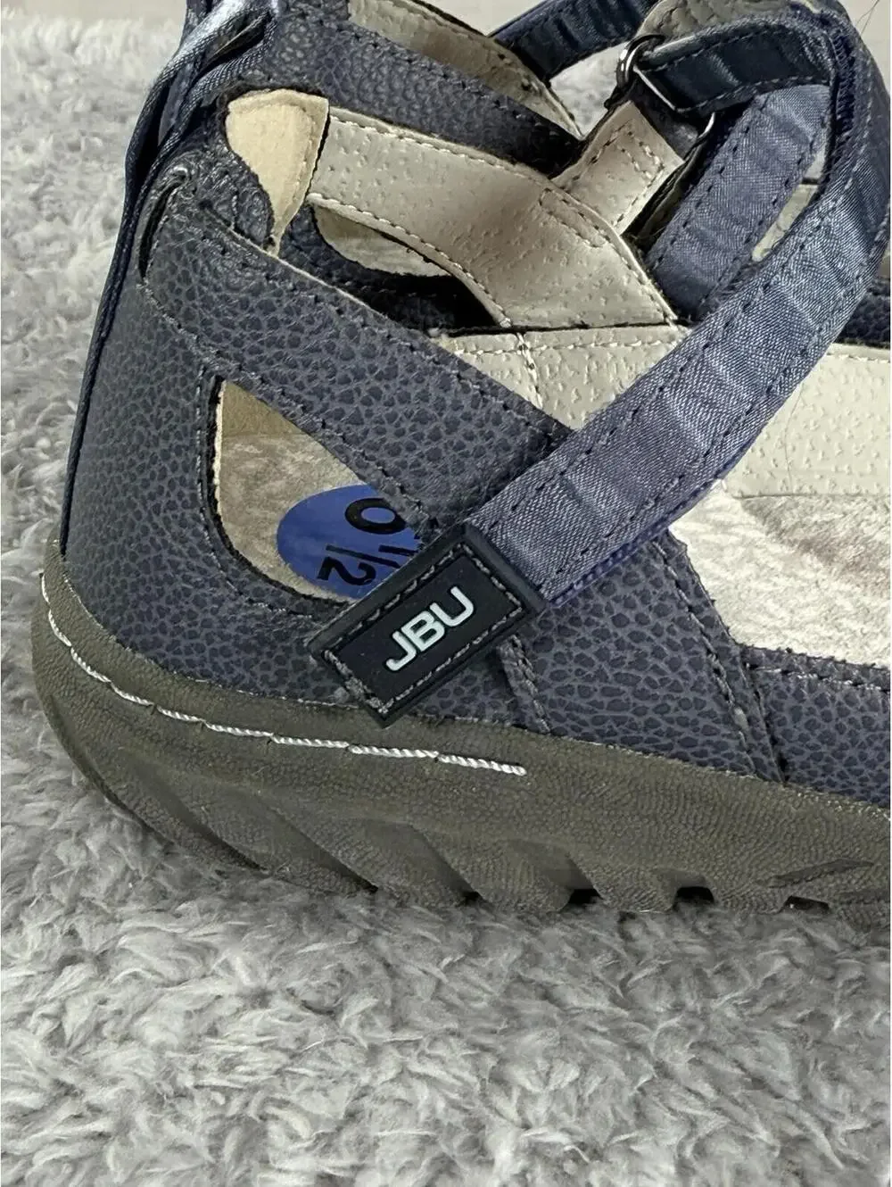JBU by Jambu Women's  Magnolia Mary Jane Denim Blue Flats Size 6.5M - Picture 8 of 9